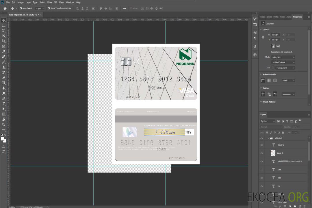 Carte de débit visa Lesotho Nedbank template Carte de débit visa Lesotho Nedbank template